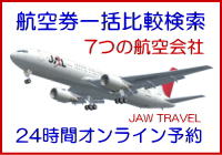 JAL（日本航空）の航空券検索について
